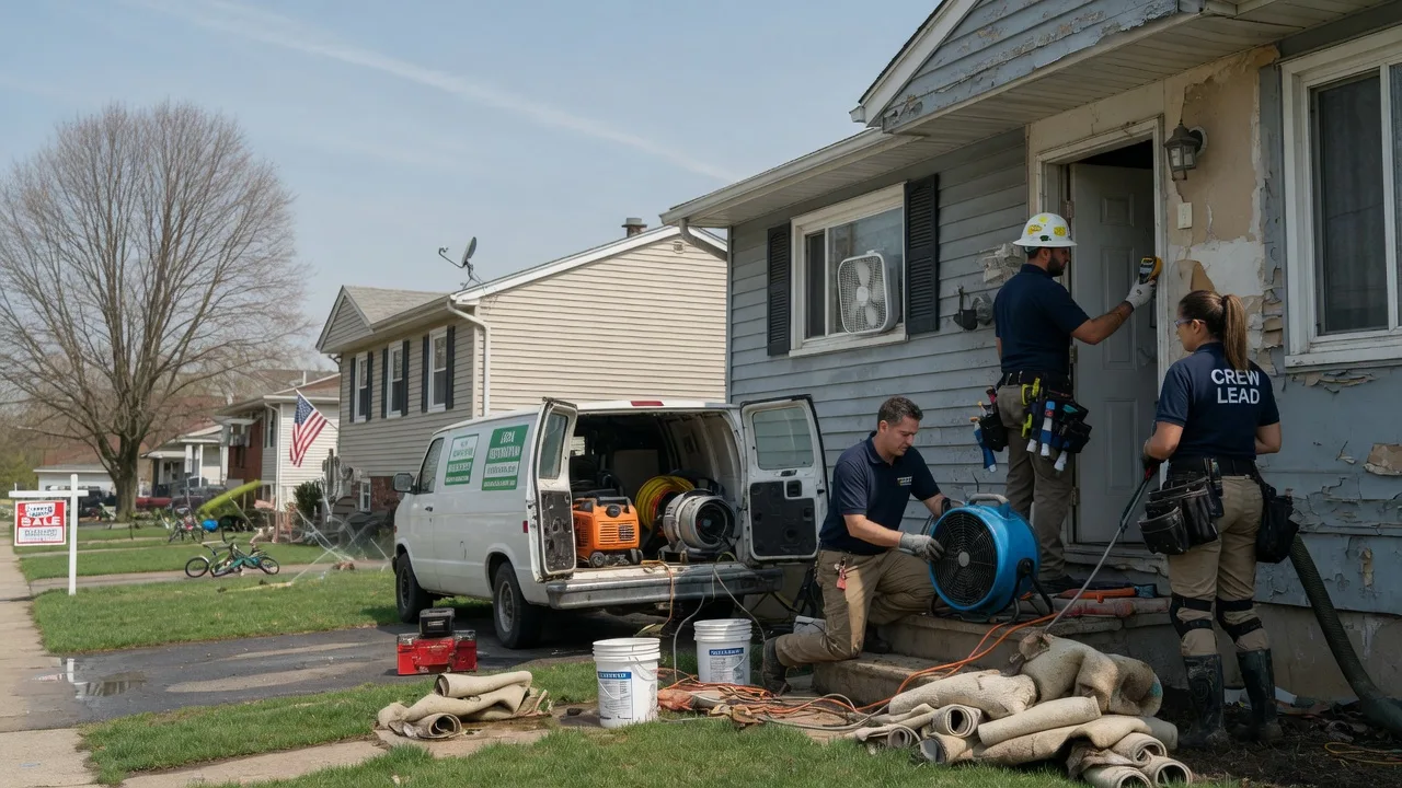 Flood Cleanup in Liscomb, IA near me