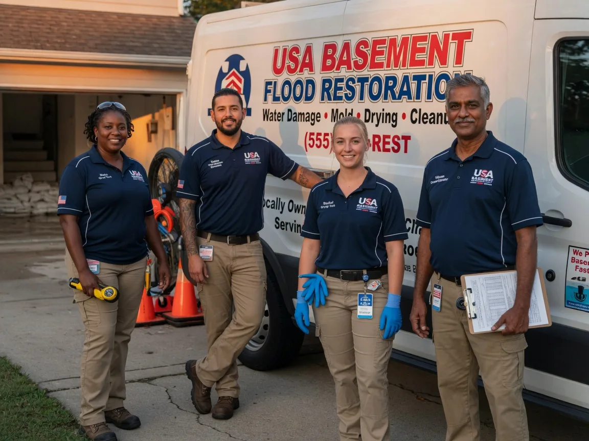 Basement Flood Cleanup company in Liscomb, IA