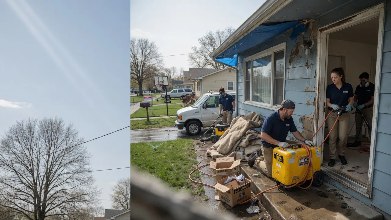 Basement Flood Cleanup in Liscomb, IA near me